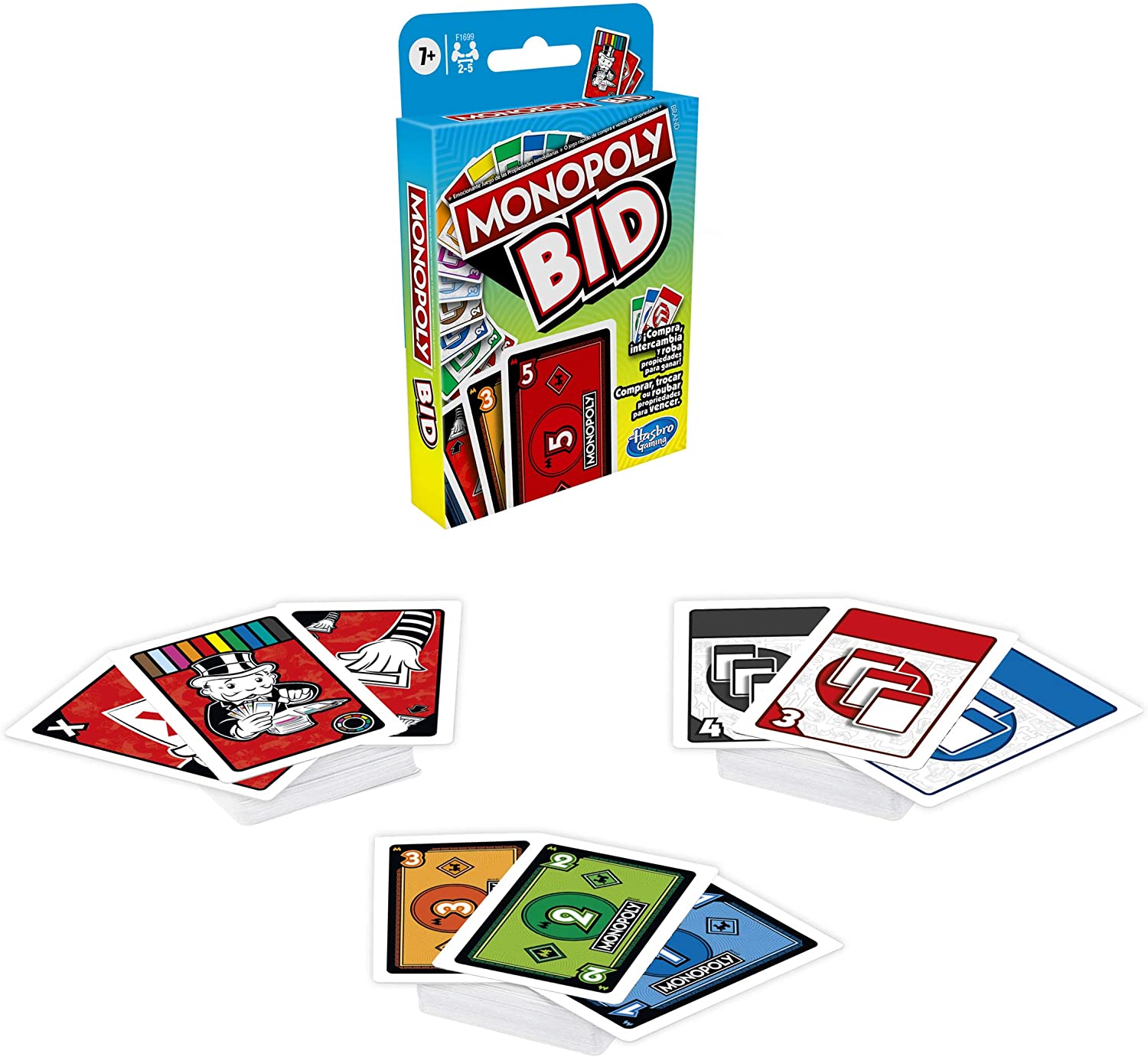 Monopoly Bid Hasbro - Imagen 2