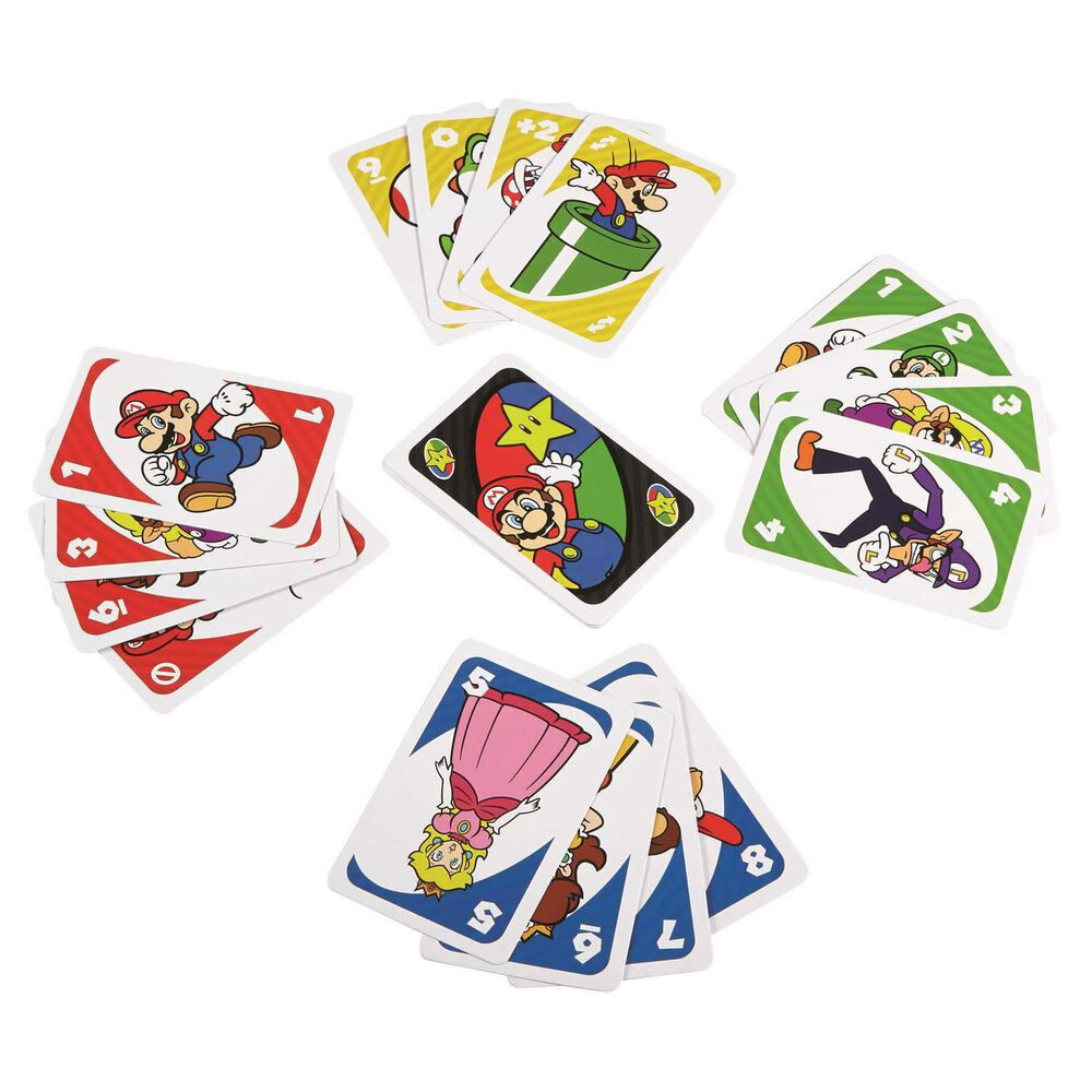 UNO SUPER MARIO: JUEGO DE CARTAS - Imagen 2