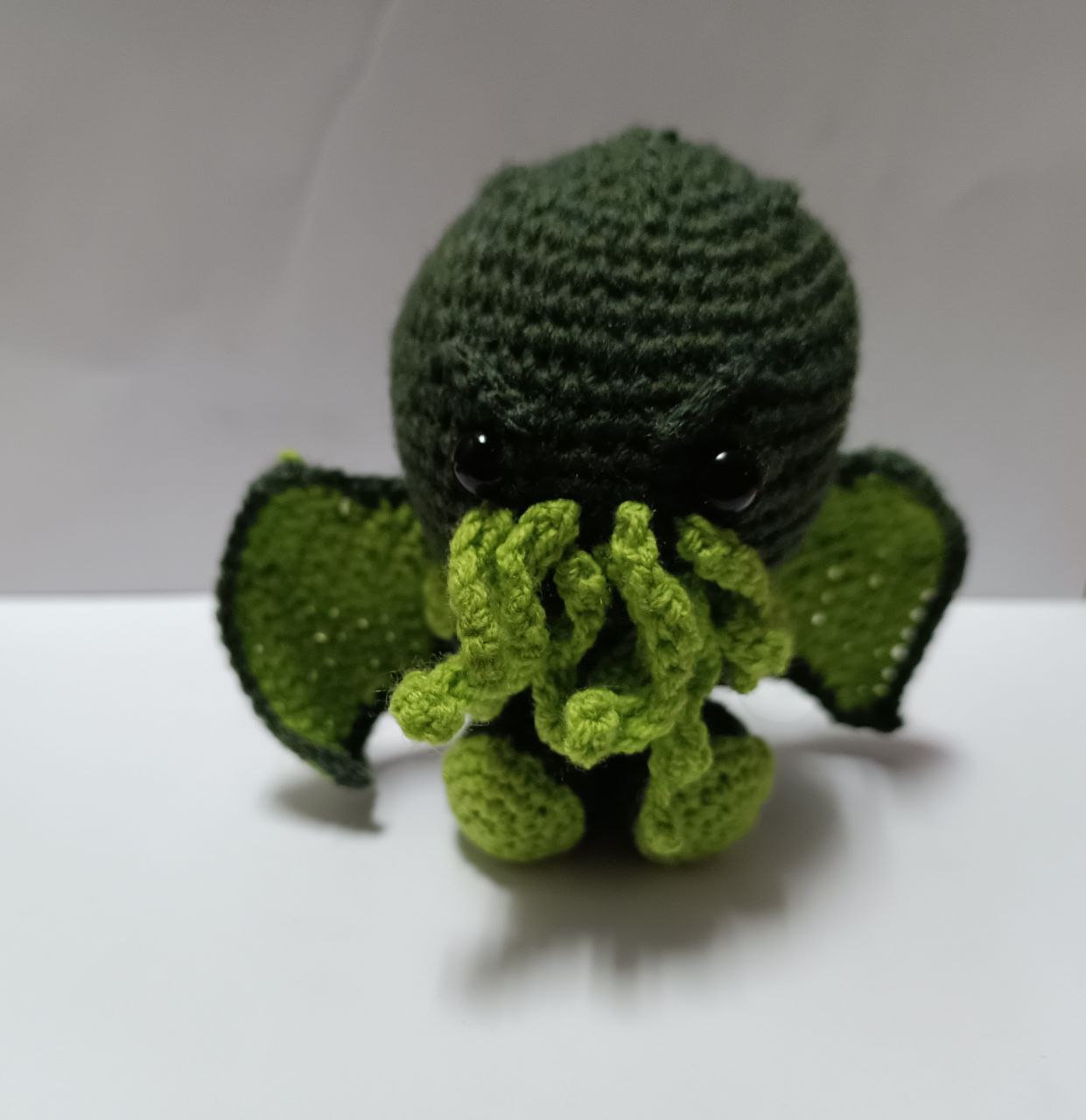 Amiguito cthulthu realizado a mano 