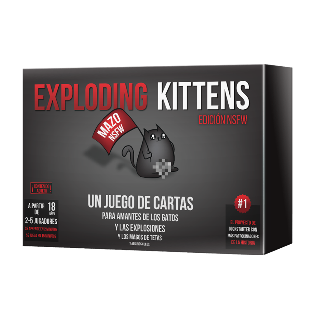 EXPLODING KITTENS EDICION NSFW (Castellano) - Imagen 2