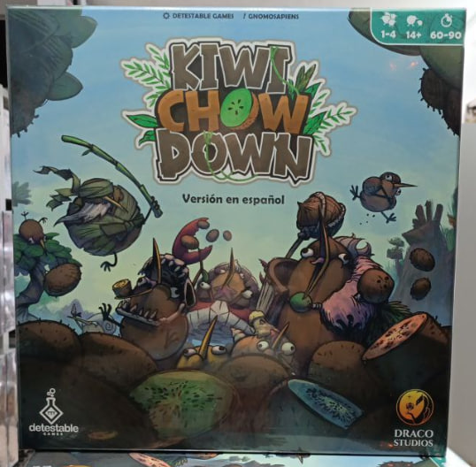 KIWI CHOW DOWN + EXP GOOEY 5TO JUGADOR + NEST MINIATURES (VERSION  KICKSTARTER)