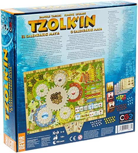 TZOLK&acute;IN EL CALENDARIO MAYA JUEGO DE MESA (CASTELLANO) - Imagen 2