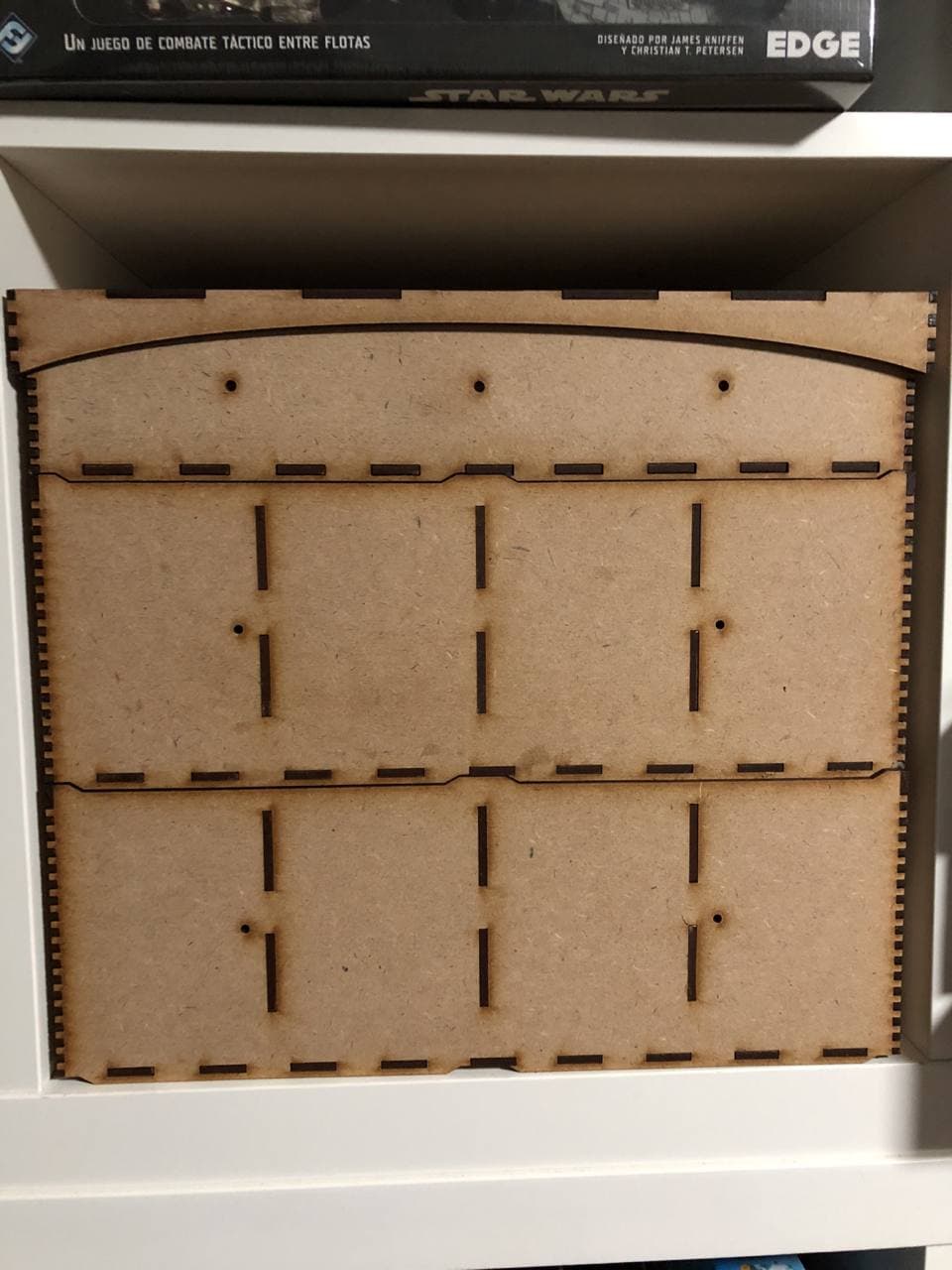 Multibox 10 ESPECIAL CARTAS Caja de madera mdf 3mm sin montar 4300 cartas aprox - Imagen 3