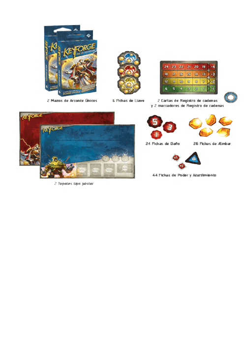 Caja de Inicio Keyforge: La Edad de la Ascension - Imagen 2