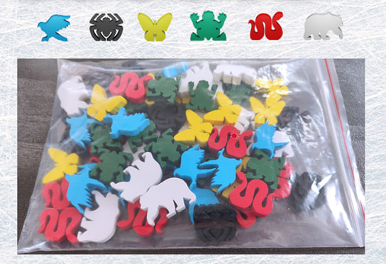 DOMINANT SPECIES CASTELLANO + SET DE ANIMALES (DAÑADO) - Imagen 2