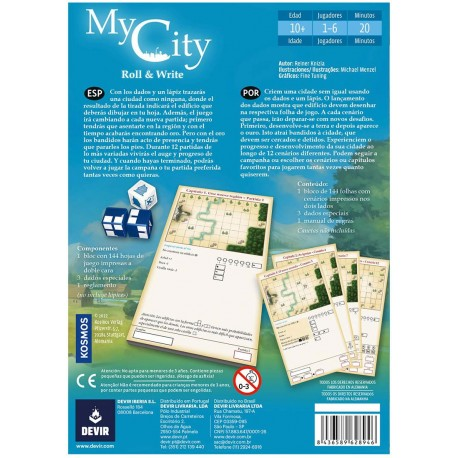 My City Roll And Write - Imagen 3