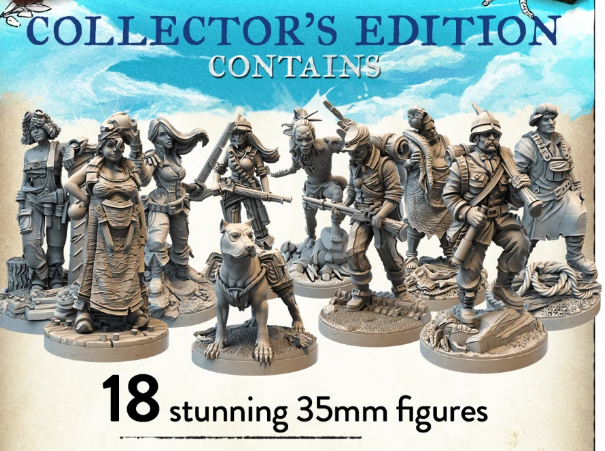 ROBINSON CRUSOE EDICION COLECCIONISTA KICKSTARTER + LIBRO DE AVENTURAS (VERSION GAMEFOUND) - Imagen 2