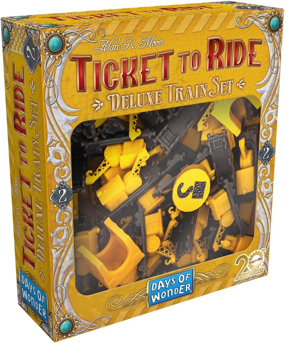 Deluxe Train Set 20th Anniversary - Ticket To Ride (Inglés)
