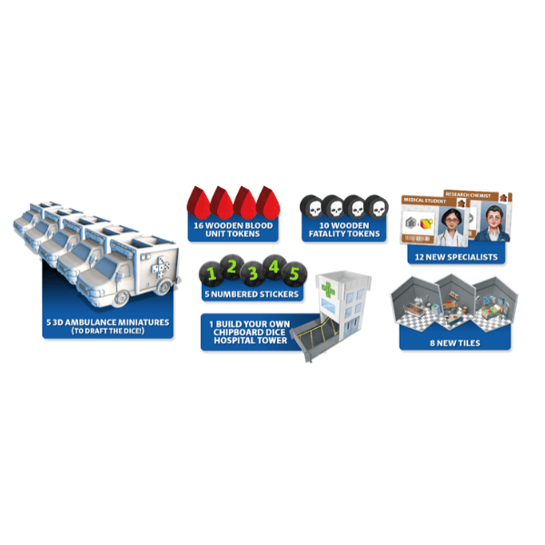 DICE HOSPITAL: EXPANSION DELUXE - Imagen 2