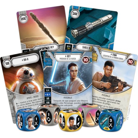 Star Wars Destiny - Caja De Inicio Rey - Imagen 3