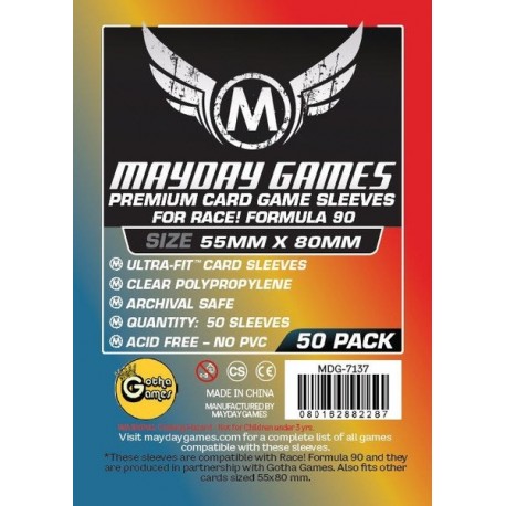 Fundas Mayday Premium Race! Formula 90 55mm X 80mm [Ref:7137] - Imagen 2