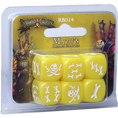 RUM &amp;amp; BONES SET DE DADOS MAZU