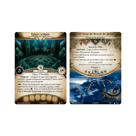 Arrecife Del Diablo - Campa&amp;ntilde;a La Conspiraci&amp;oacute;n De Innsmouth - Arkham Horror: El - Imagen 2