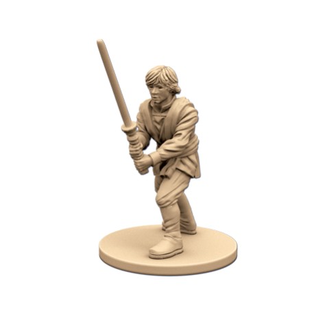 Luke Skywalker, Caballero Jedi - Star Wars Imperial Assault - Imagen 2