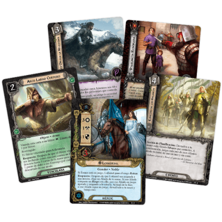 El Se&amp;ntilde;or De Los Anillos: El Juego De Cartas - Aventuras: La Venganza De Mordor - La Ciuda - Imagen 3