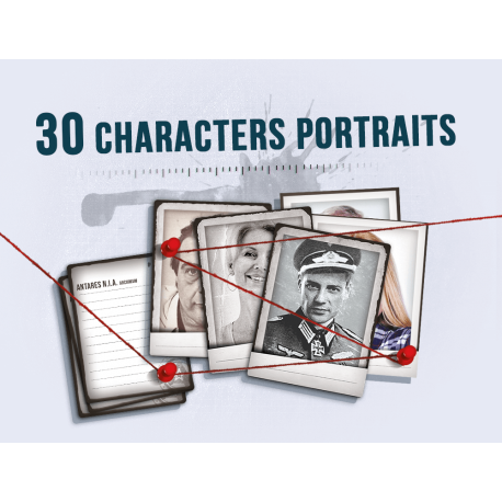 DETECTIVE: 30 CHARACTER PORTRAITS - MINI EXPANSION
