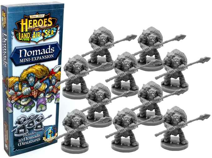MINI-EXPANSION NOMADAS (HEROES OF LAND AIR &amp;amp; SEA)