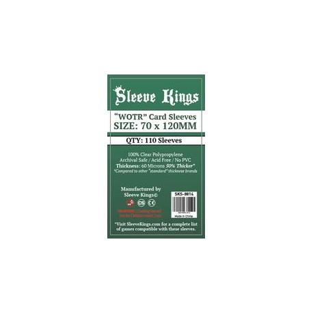 [8814] SLEEVE KINGS &quot;WOTR&quot; CARD SLEEVES (70X120MM) - Imagen 2
