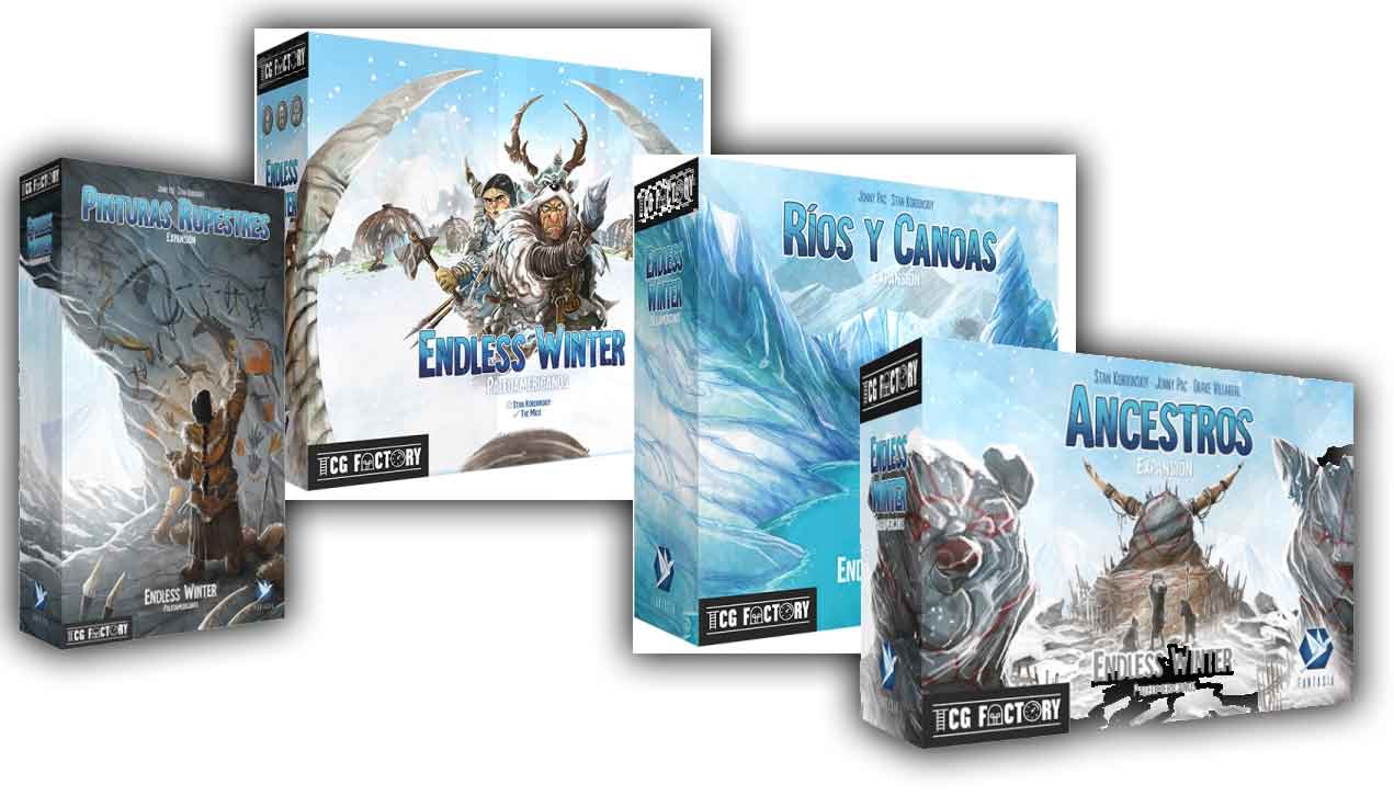 PACK ENDLESS WINTER (CORE+ANCESTORS+RIVERSYRAFS+CAVE PAINTINGS+PROMOS)