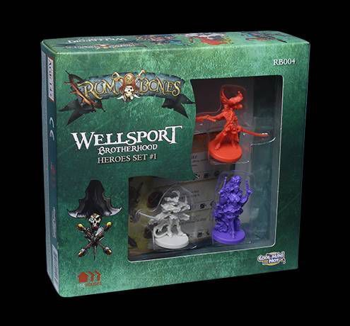 Rum &amp;amp; Bones: Wellsport Brotherhood Heroes Set 1