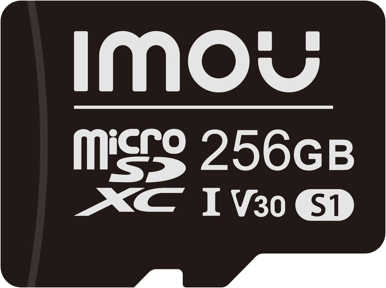 Imou Tarjeta de Memoria Micro 256 GB SDXC Velocidad de Lectura de hasta 95 MB/s Clase 10 UHS-I U1 Ad
