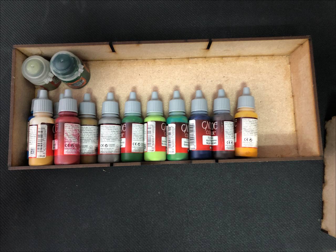 Maletin para pinturas modelo cthulthu painting MONTADO - Imagen 6