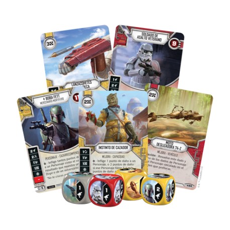 Caja De Inicio: Boba Fett - Star Wars Destiny - Imagen 2