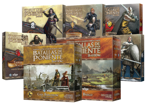 Pack Batallas de Poniente + 6 expansiones (VER DESCRIPCION)