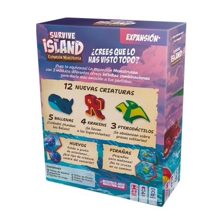 Expansión Monstruosa - Survive The Island - Imagen 3