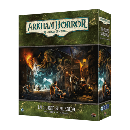La Ciudad Sumergida exp. Campaña - Arkham Horror LCG - Imagen 2
