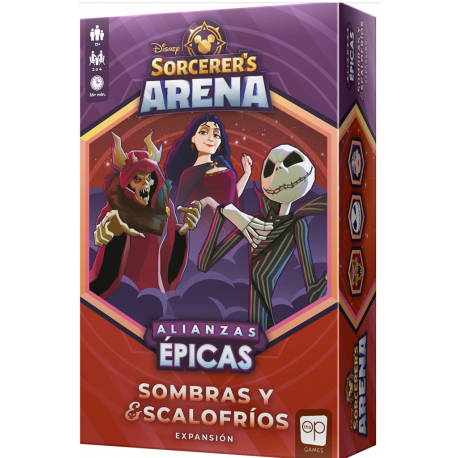Expansión Sombras y Escalofríos - Disney Sorcerer’s Arena Alianzas Épicas