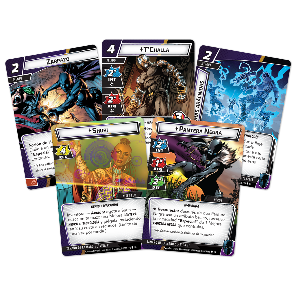 MARVEL CHAMPIONS:  BLACK PANTHER - Imagen 2