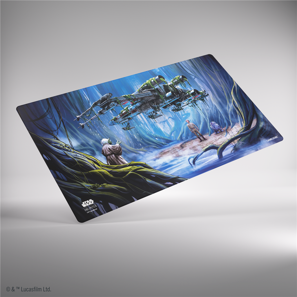 SW: Unlimited Game Mat Set 5 Dagobah - Imagen 2