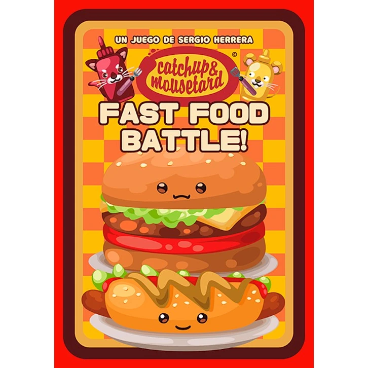 CATCHUP & MOUSETARD - FAST FOOD BATTLE! - JUEGO DE MESA MIXIN GAMES