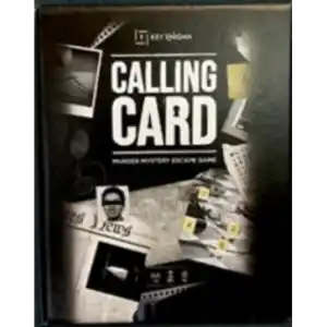 Calling Card: An Immersive Murder Mystery Escape Game (kickstarter version) - Imagen 2