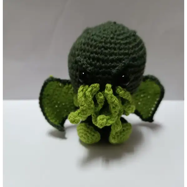 Amiguito cthulthu realizado a mano