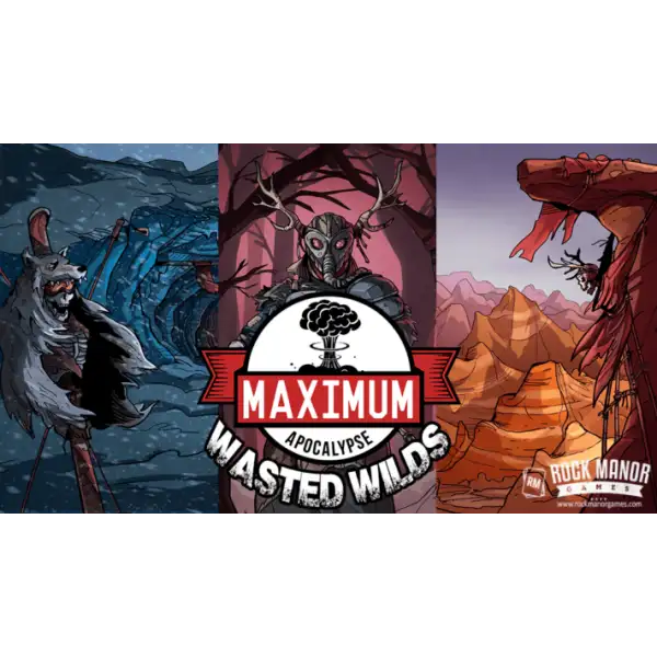 MAXIMUM APOCALYPSE WASTED WILDS KICKSTARTER VERSION (INGLES)