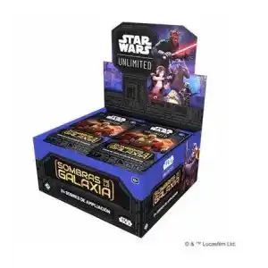 STARWARS UNLIMITED - CAJA DE  24 SOBRES SOMBRAS DE LA GALAXIA - Imagen 2