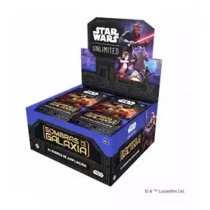 STARWARS UNLIMITED - CAJA DE  24 SOBRES SOMBRAS DE LA GALAXIA - Imagen 1