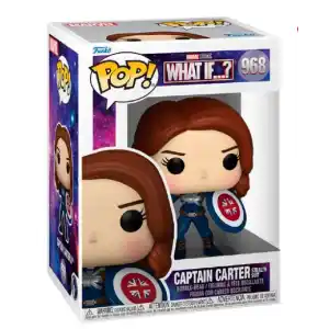  Funko POP Capitana Carter con Traje de Sigilo 968 - What If...? - Marvel - Imagen 2