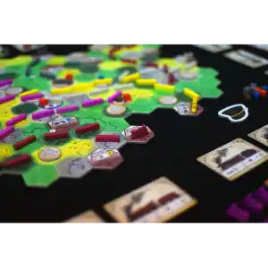 RED COMPANY: SMALL RAILROAD EMPIRES 5th player expansión  - Imagen 4