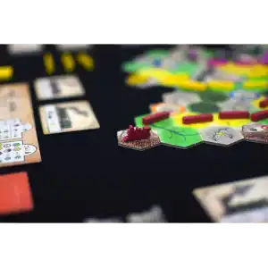 RED COMPANY: SMALL RAILROAD EMPIRES 5th player expansión  - Imagen 5