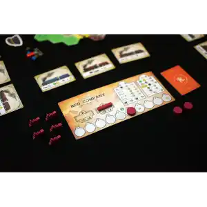 RED COMPANY: SMALL RAILROAD EMPIRES 5th player expansión  - Imagen 6