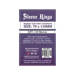 [8813] SLEEVE KINGS MAGNUM LOST CITIES CARD SLEEVES (70X110MM) - Imagen 2