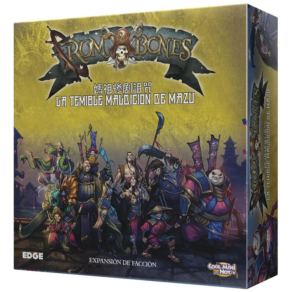 RUM &amp; BONES: LA TEMIBLE MALDICI&Oacute;N DE MAZU (expansion de faccion)