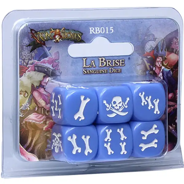 RUM &amp; BONES SET DE DADOS LA BRISE SANGUINE