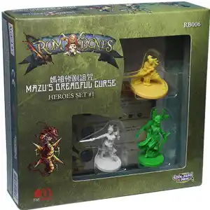 RUM &amp; BONES MAZUS DREADFUL CURSE HEROES SET 1 - Imagen 2