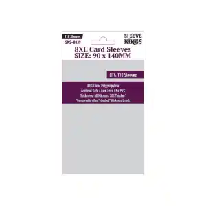 [8839] SLEEVE KINGS 8XL SLEEVES (90 X 140MM) (CASTLE VON LOGHAN, PHANTOM: TREASURES OF DRAKON) - Imagen 2