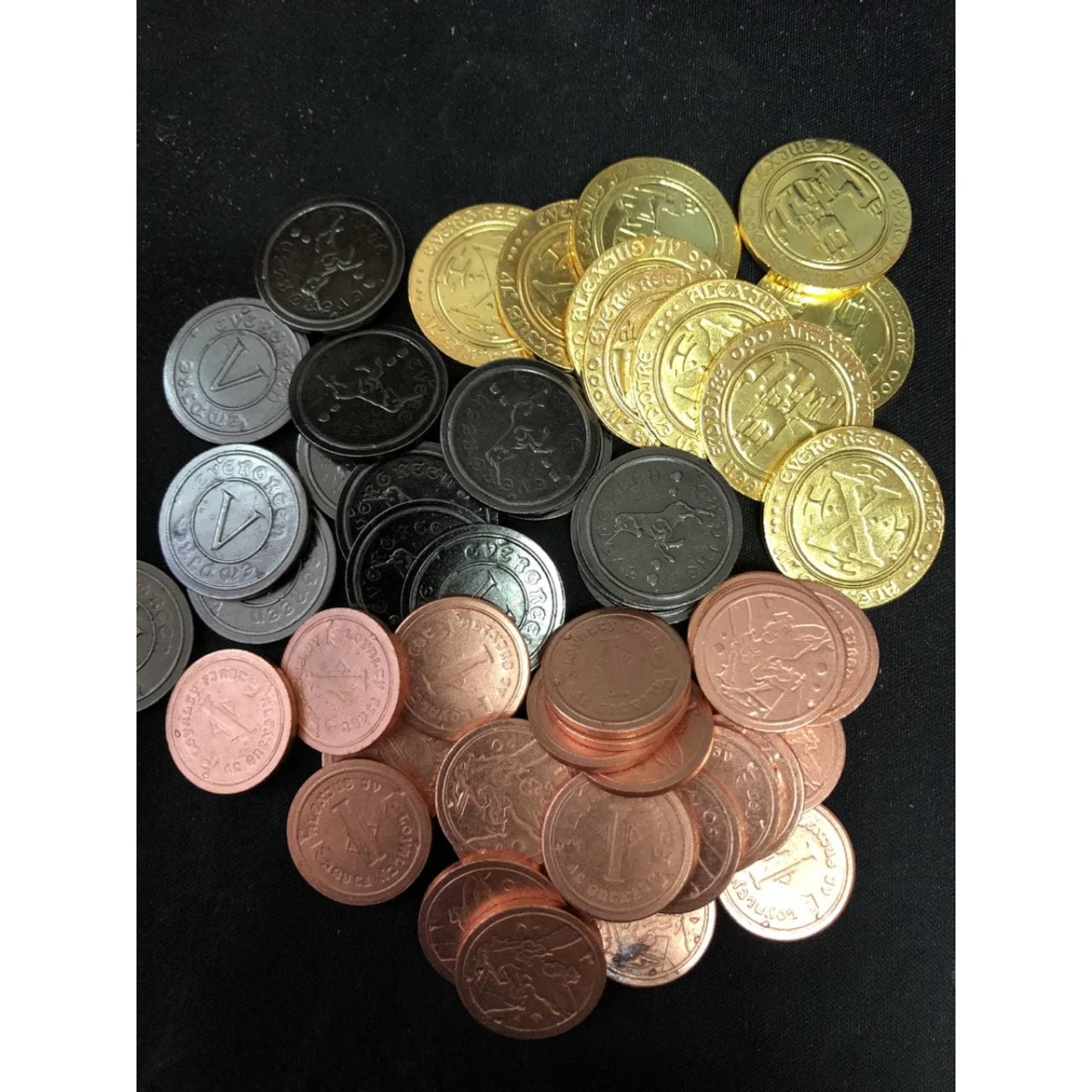 PACK DE 100 MONEDAS METALICAS
