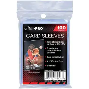 Ultra Pro 100 Pcs Soft Card Sleeves - Imagen 2